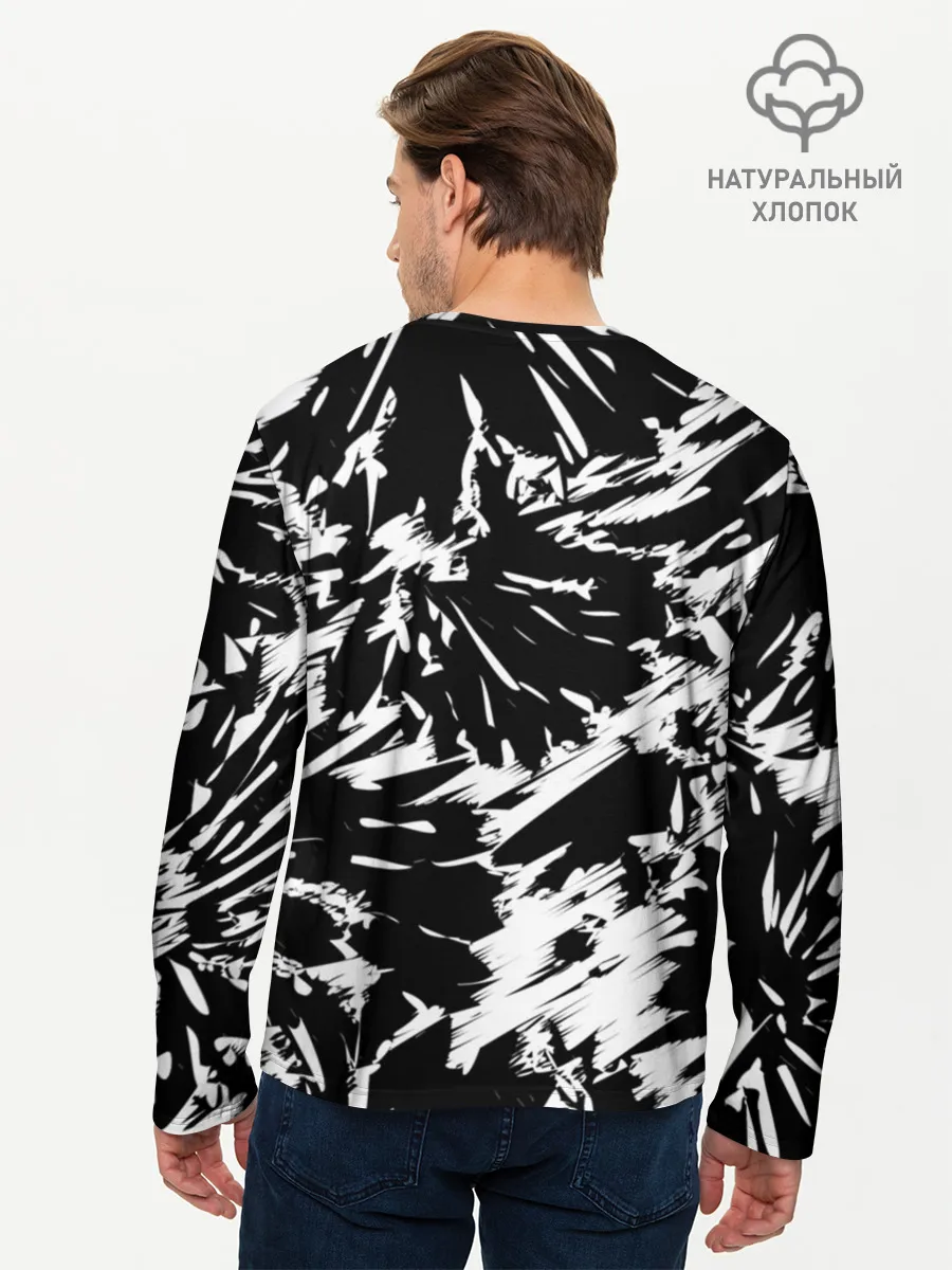 Мужской лонгслив базовый / Виктор Цой | Легенда