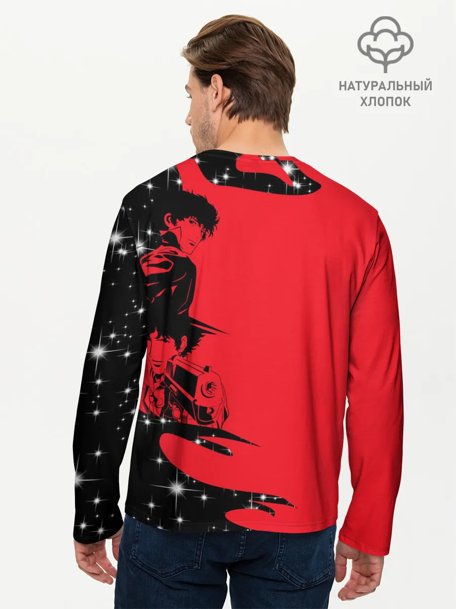 Мужской лонгслив базовый / Cowboy Bebop art