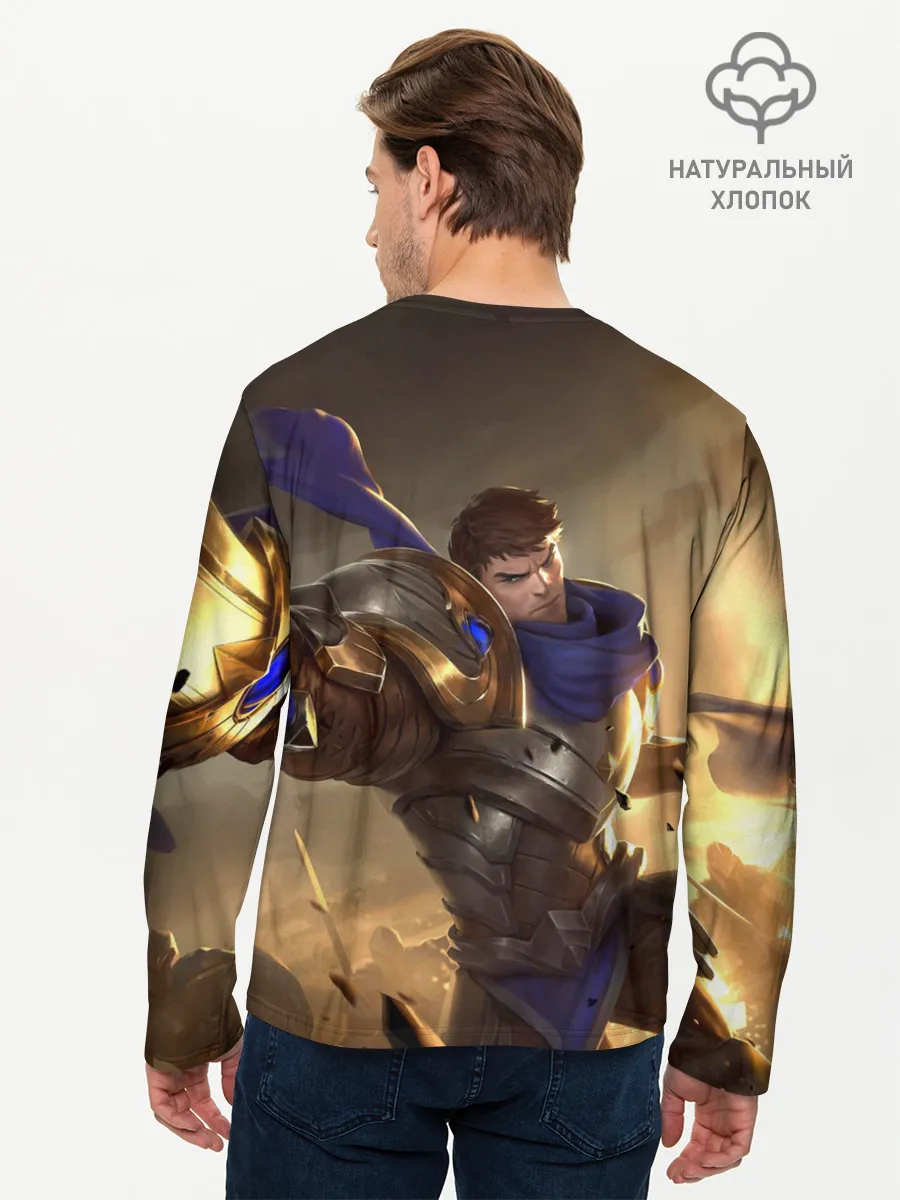 Мужской лонгслив базовый / League of legends Гарен
