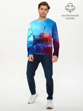 Мужской лонгслив базовый / Танк