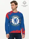 Мужской лонгслив базовый / CHELSEA F.C. / ЧЕЛСИ