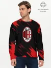Мужской лонгслив базовый / AC MILAN.