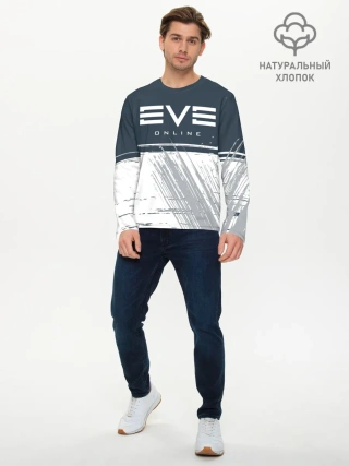 Мужской лонгслив базовый / EVE ONLINE / ИВ ОНЛАЙН