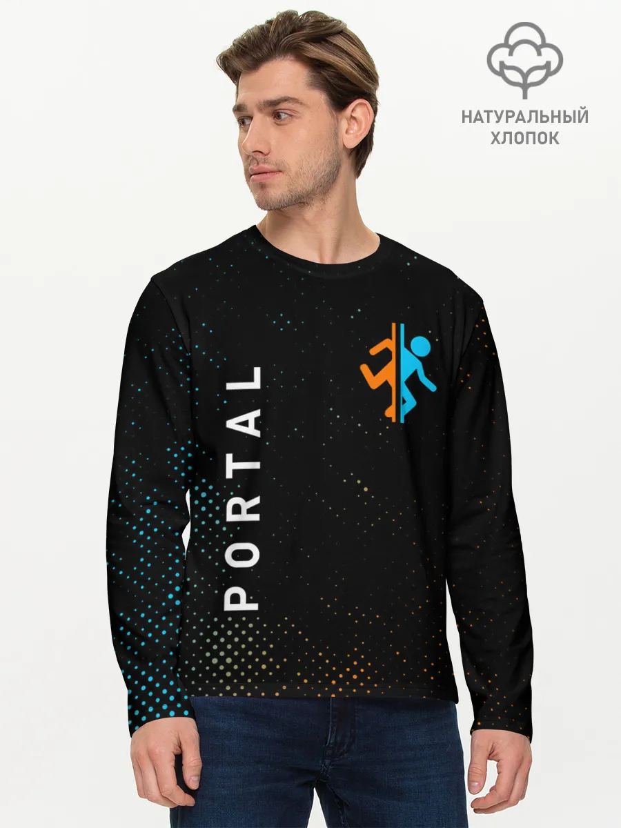 Мужской лонгслив базовый / PORTAL / ПОРТАЛ