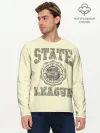 Мужской лонгслив базовый / State League