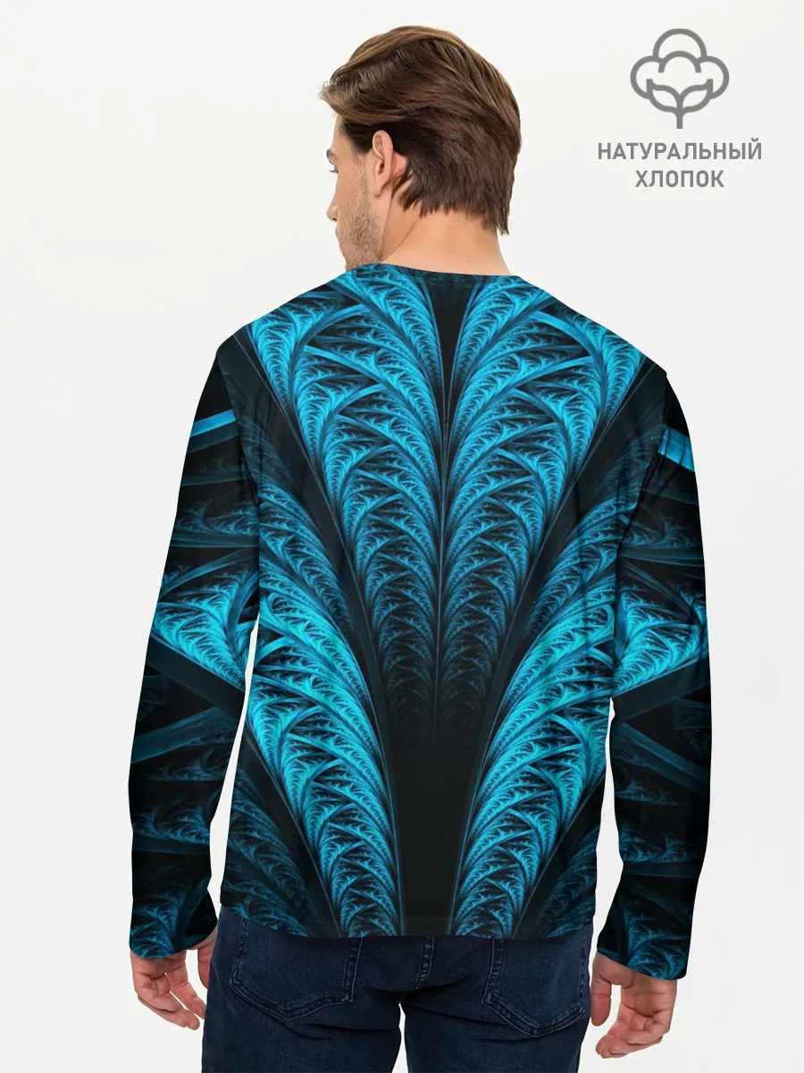 Мужской лонгслив базовый / Поднятие Уровня в Одиночку