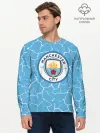 Мужской лонгслив базовый / MANCHESTER CITY.