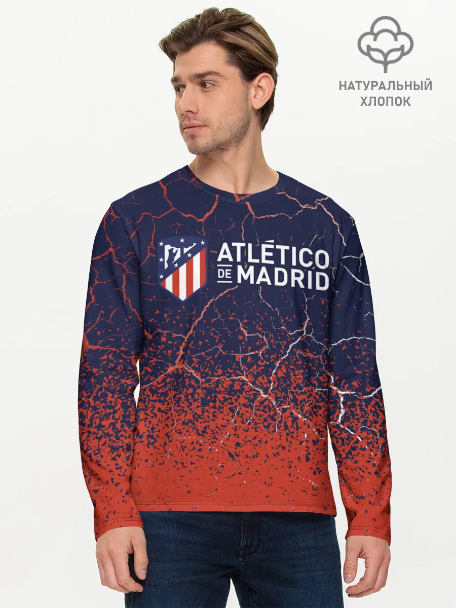Мужской лонгслив базовый / ATLETICO MADRID / Атлетико