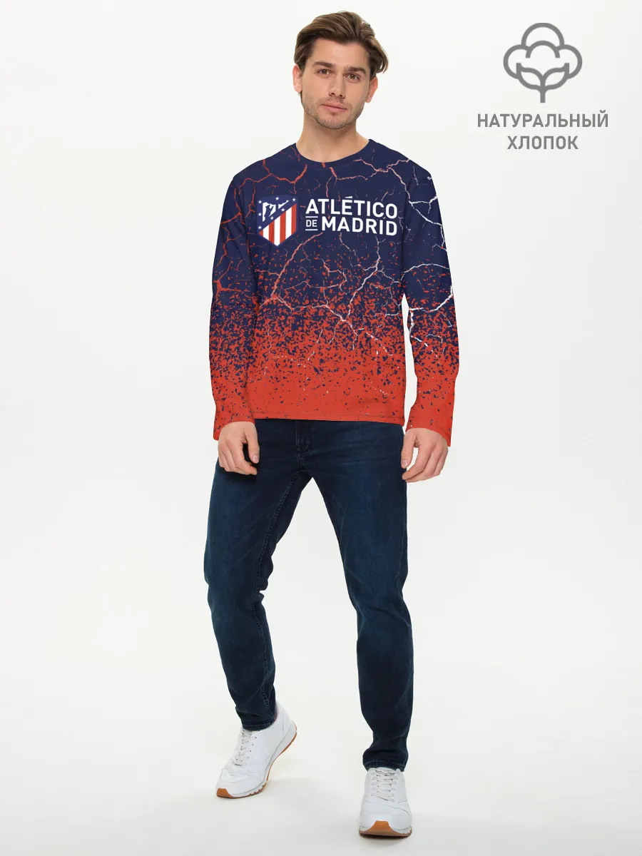 Мужской лонгслив базовый / ATLETICO MADRID / Атлетико