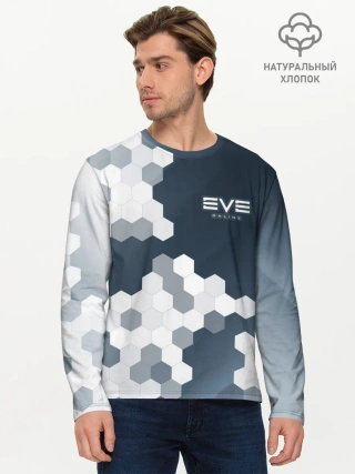 Мужской лонгслив базовый / EVE ONLINE / ИВ ОНЛАЙН