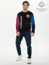 Мужской лонгслив базовый / FC BARCELONA.
