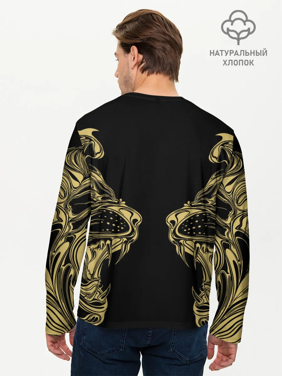 Мужской лонгслив базовый / Узбекистан