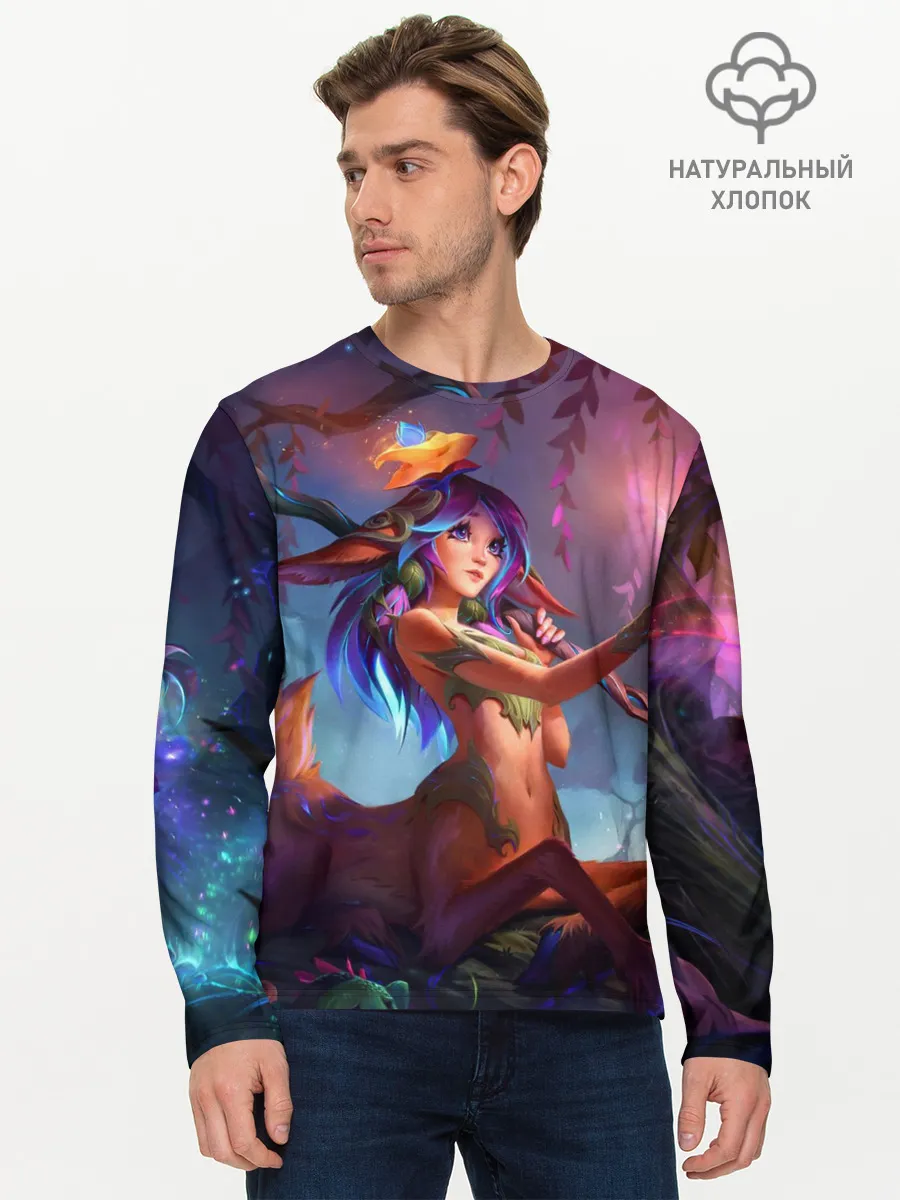 Мужской лонгслив базовый / League of legends