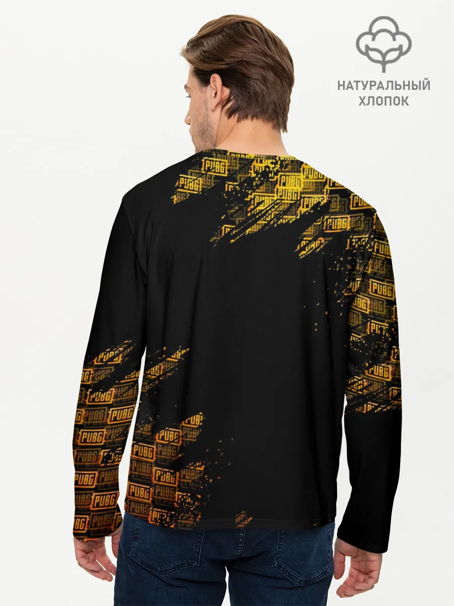 Мужской лонгслив базовый / PUBG