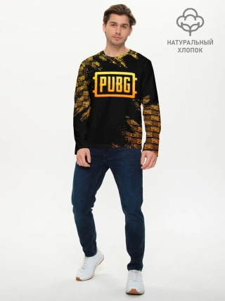 Мужской лонгслив базовый / PUBG