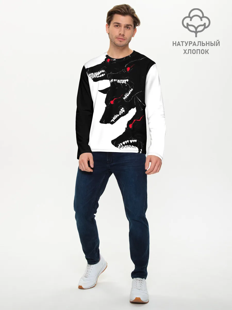 Мужской лонгслив базовый / Gluttony