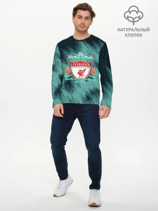 Мужской лонгслив базовый / LIVERPOOL