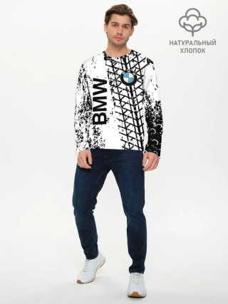 Мужской лонгслив базовый / BMW.