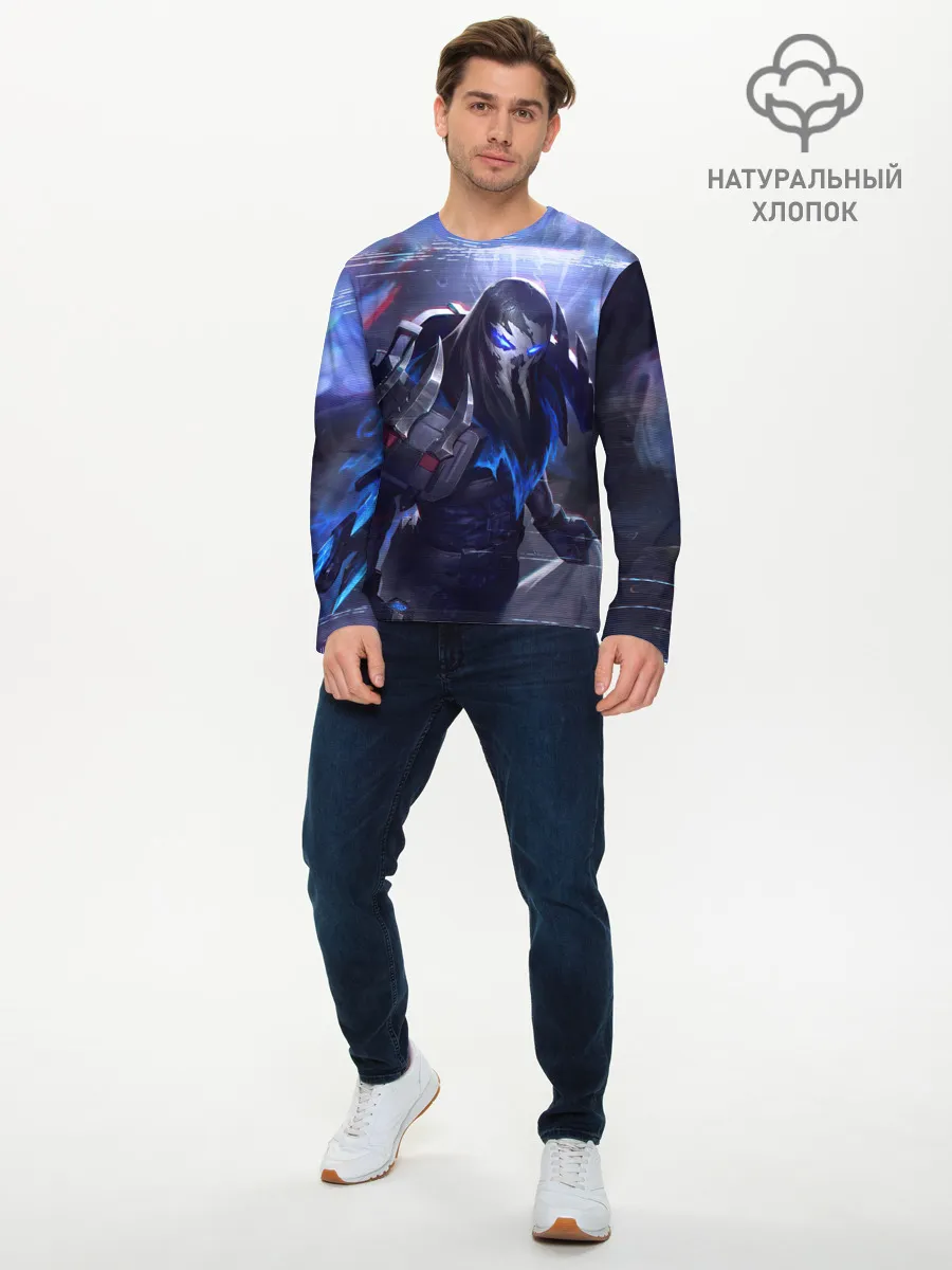 Мужской лонгслив базовый / League of legends Pyke
