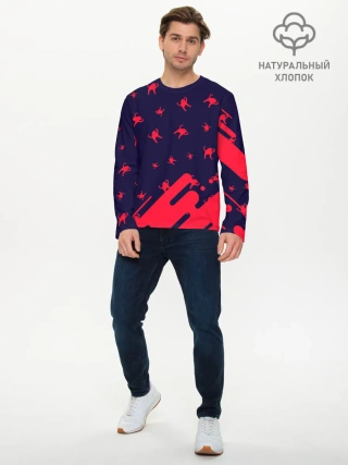 Мужской лонгслив базовый / ЪУЪ СЪУКА