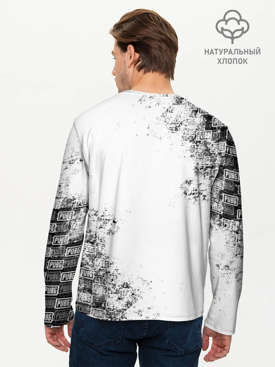 Мужской лонгслив базовый / PUBG