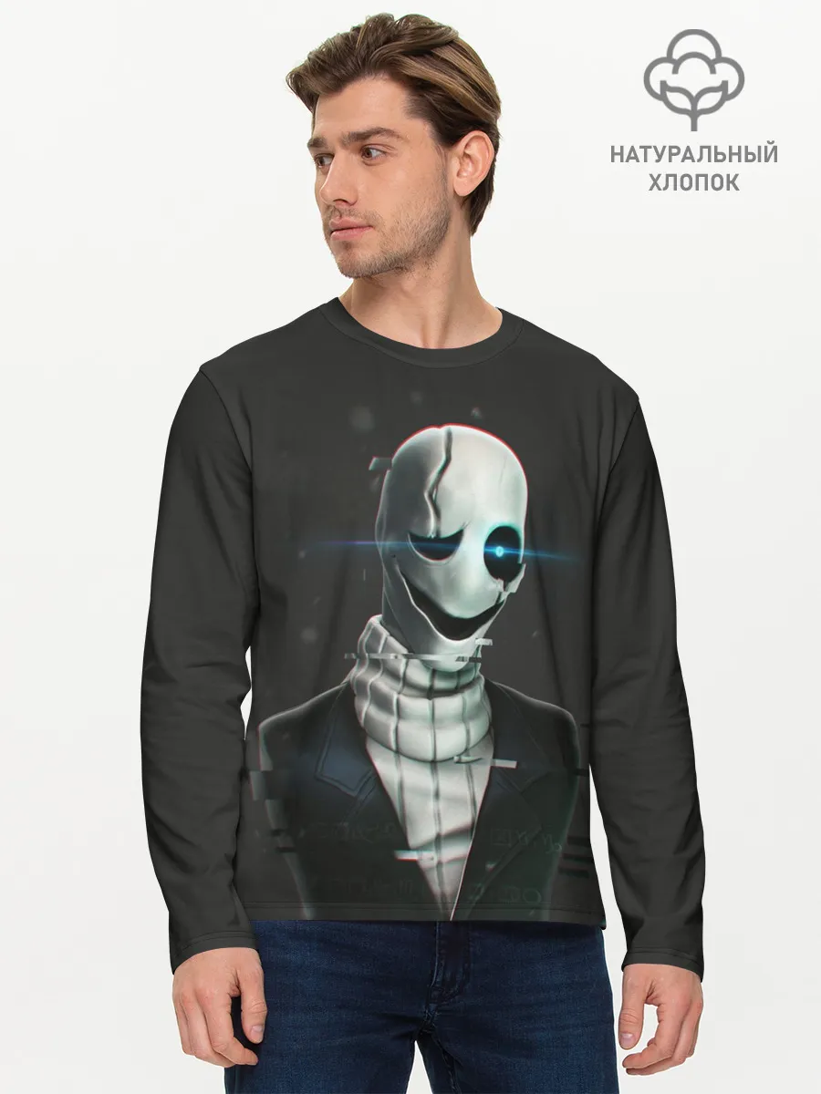 Мужской лонгслив базовый / UNDERTALE