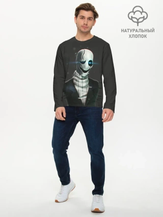 Мужской лонгслив базовый / UNDERTALE