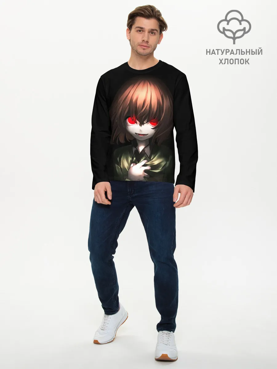 Мужской лонгслив базовый / UNDERTALE