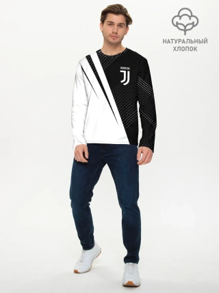 Мужской лонгслив базовый / JUVENTUS / ЮВЕНТУС