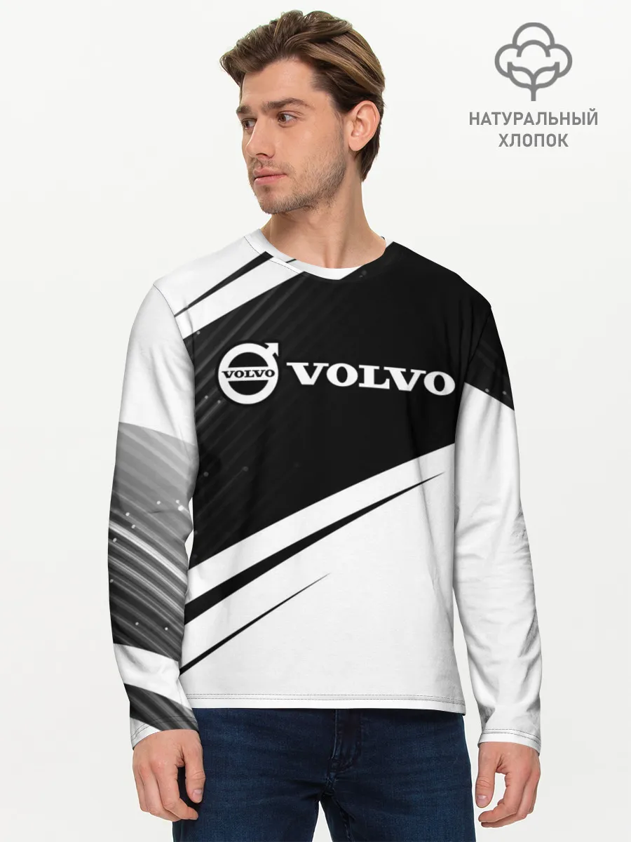 Мужской лонгслив базовый / VOLVO / Вольво