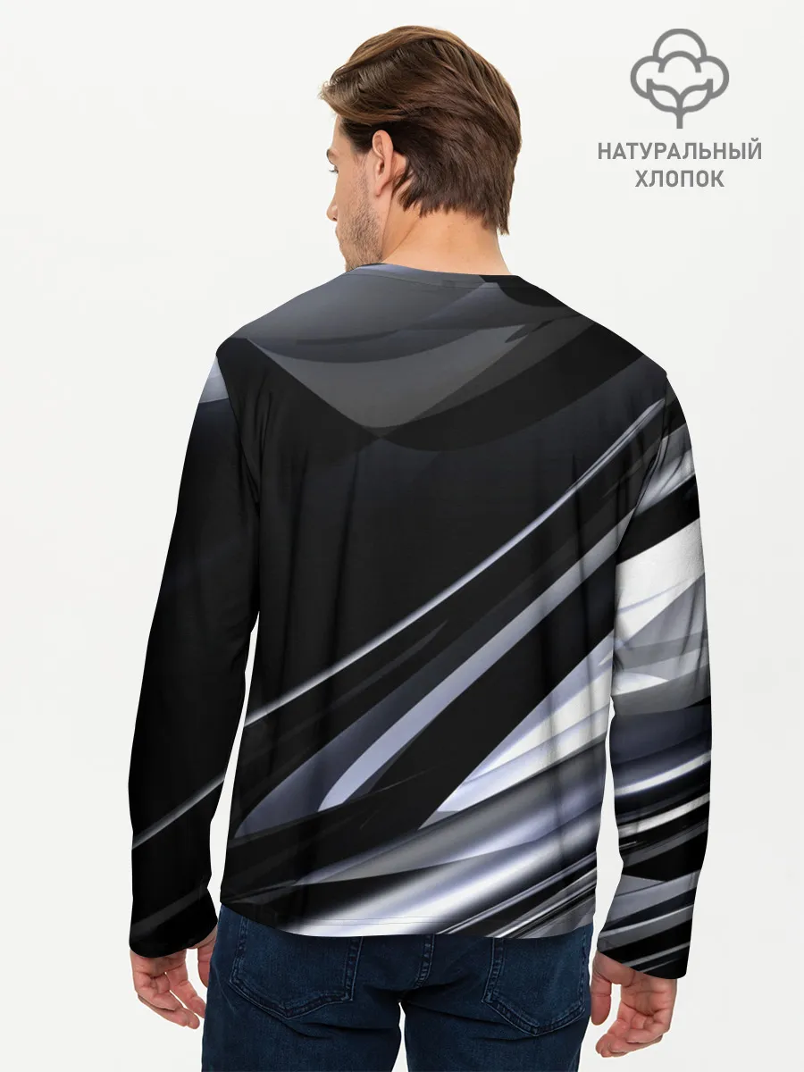Мужской лонгслив базовый / Hyundai