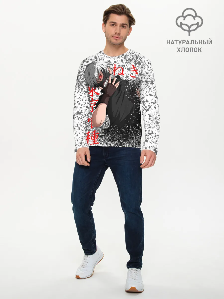 Мужской лонгслив базовый / ТОКИЙСКИЙ ГУЛЬ