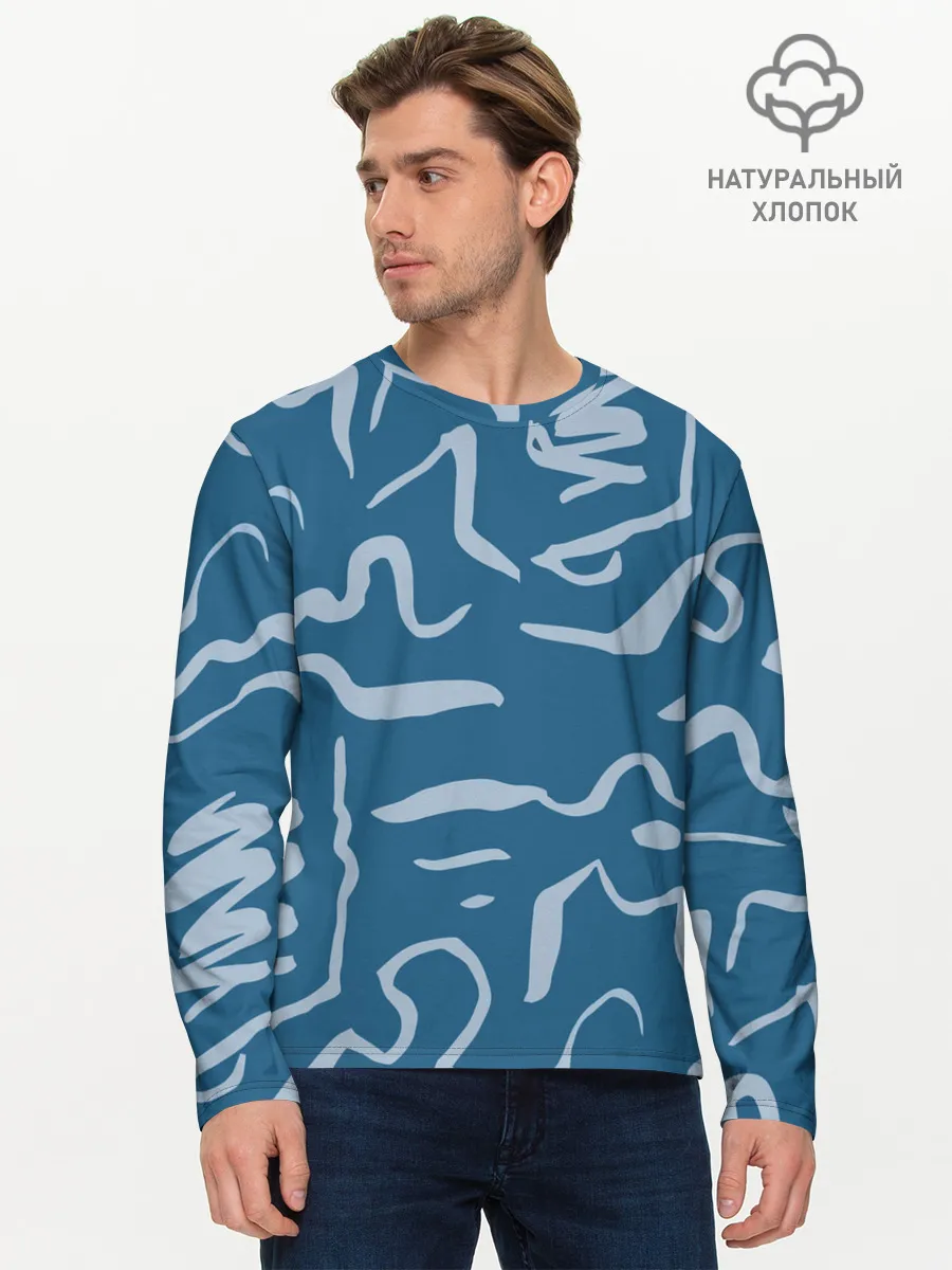 Мужской лонгслив базовый / Texture