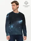Мужской лонгслив базовый / Млечный путь