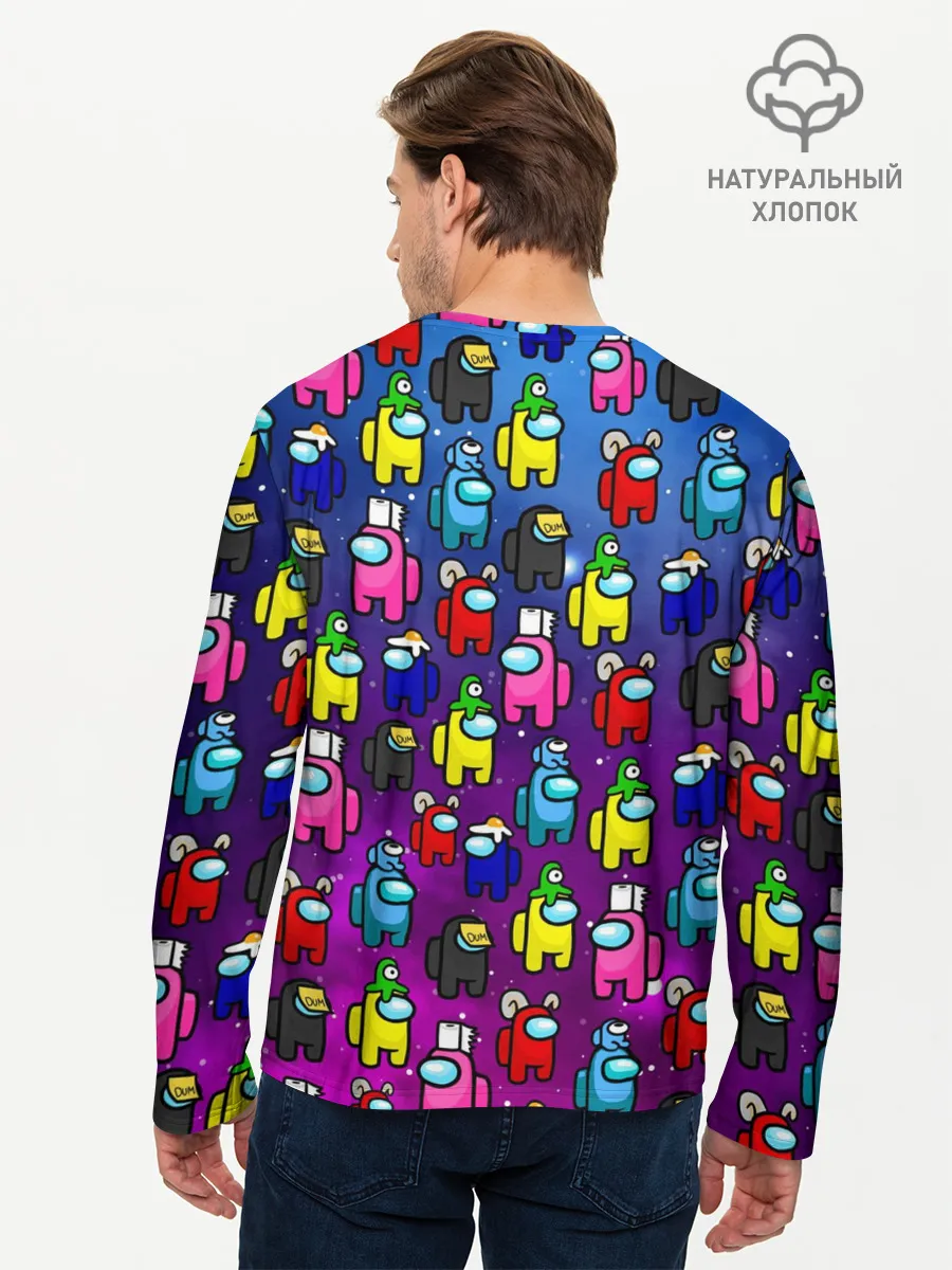 Мужской лонгслив базовый / AMONG US