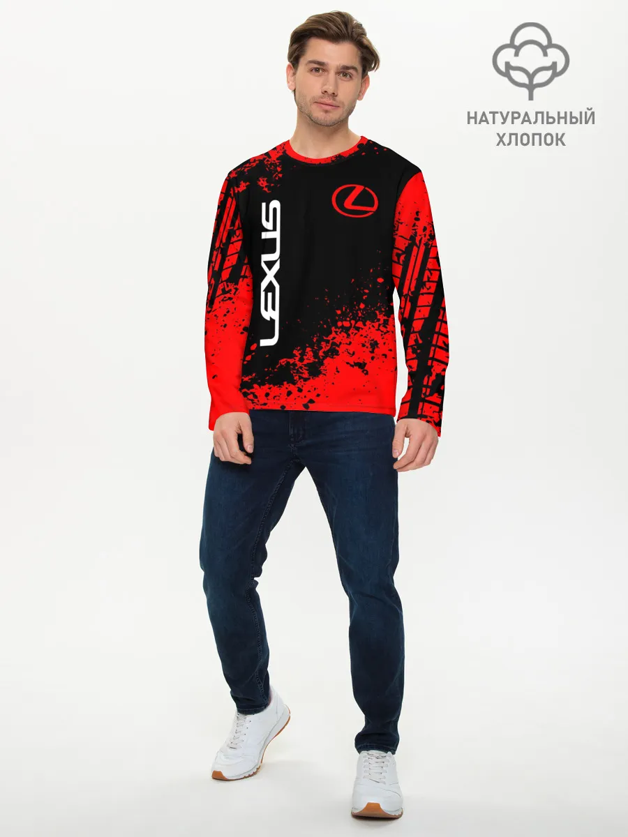 Мужской лонгслив базовый / LEXUS.
