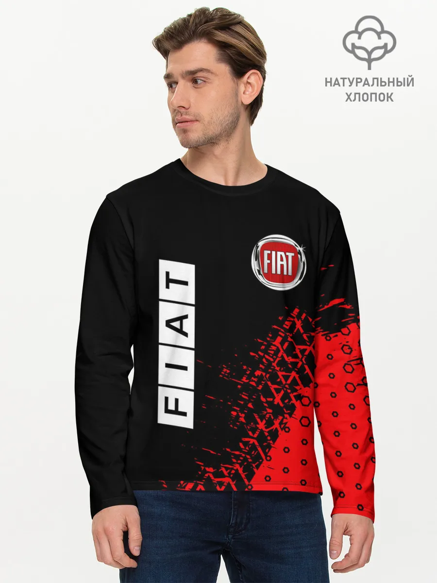 Мужской лонгслив базовый / FIAT / Фиат