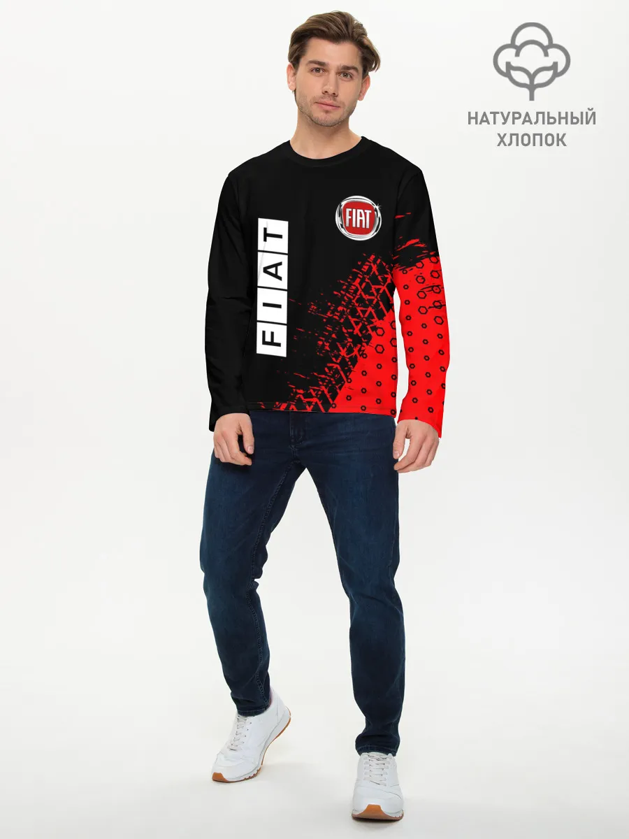 Мужской лонгслив базовый / FIAT / Фиат