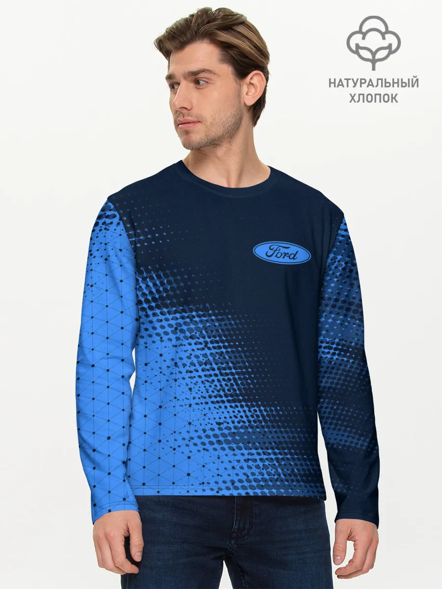 Мужской лонгслив базовый / FORD / Форд