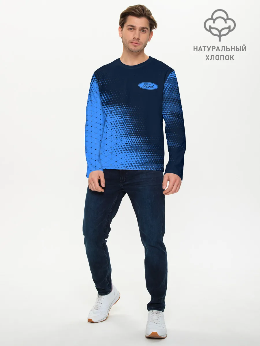 Мужской лонгслив базовый / FORD / Форд