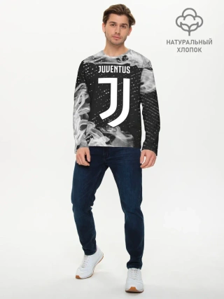 Мужской лонгслив базовый / JUVENTUS / ЮВЕНТУС