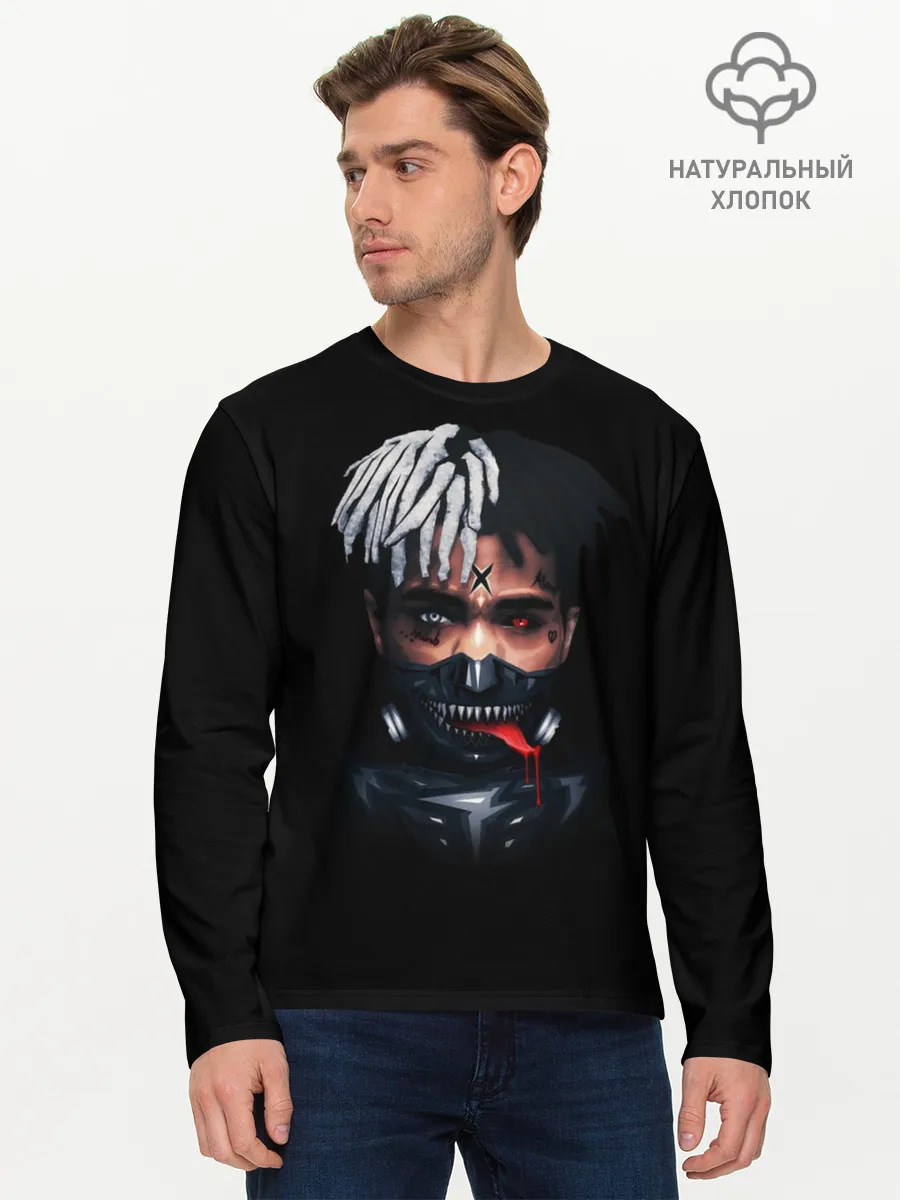 Мужской лонгслив базовый / XXXTentacion