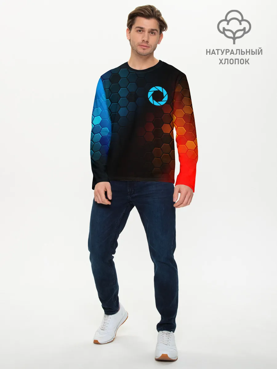 Мужской лонгслив базовый / PORTAL / ПОРТАЛ