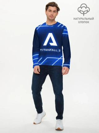 Мужской лонгслив базовый / TITANFALL 2