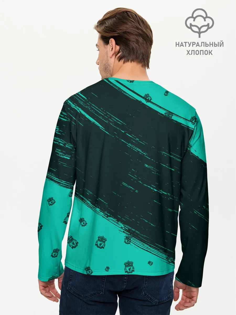 Мужской лонгслив базовый / LIVERPOOL / Ливерпуль