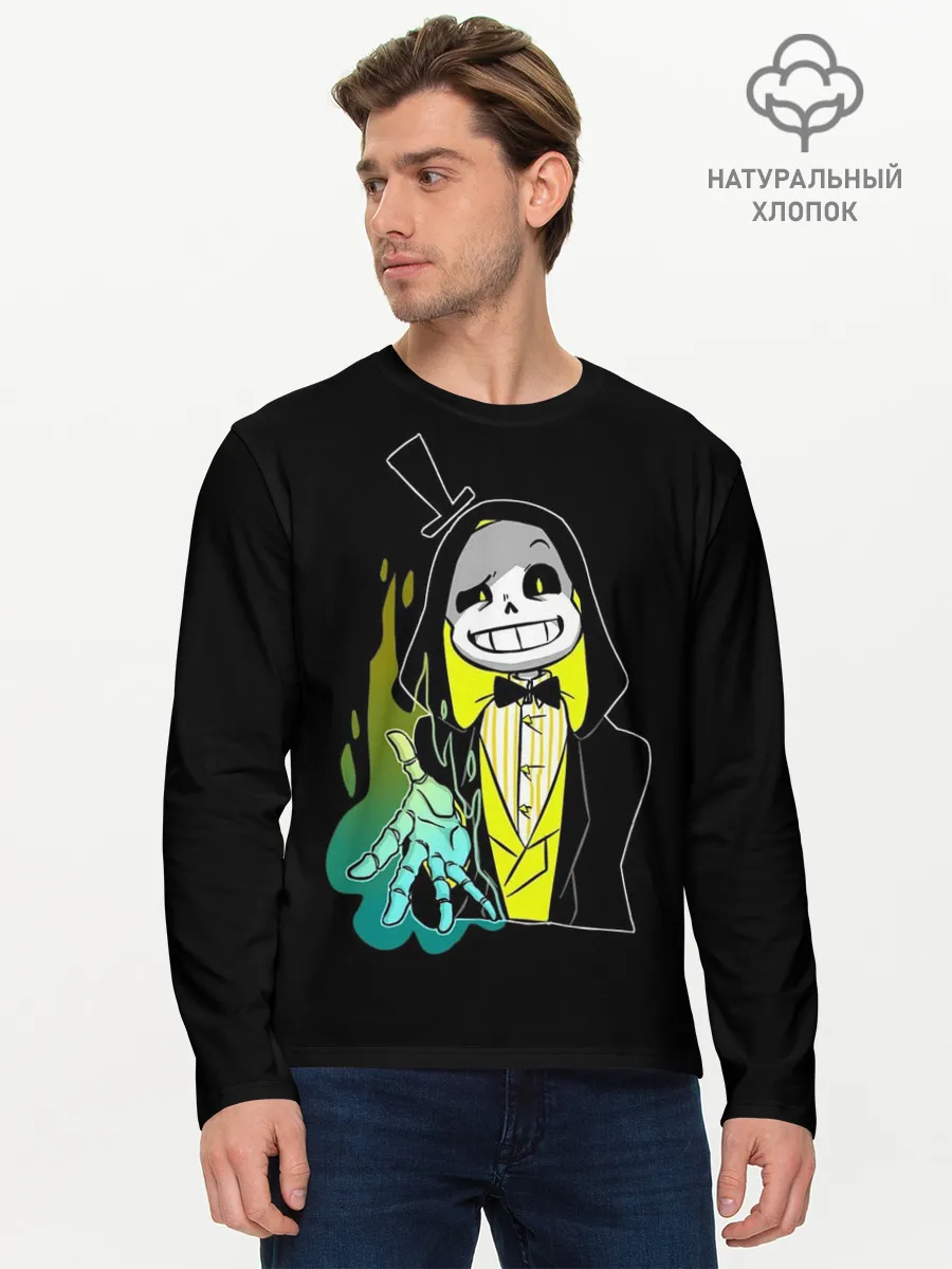 Мужской лонгслив базовый / UNDERTALE