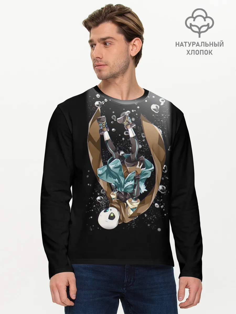 Мужской лонгслив базовый / UNDERTALE