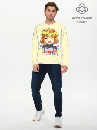 Мужской лонгслив базовый / UNDERTALE