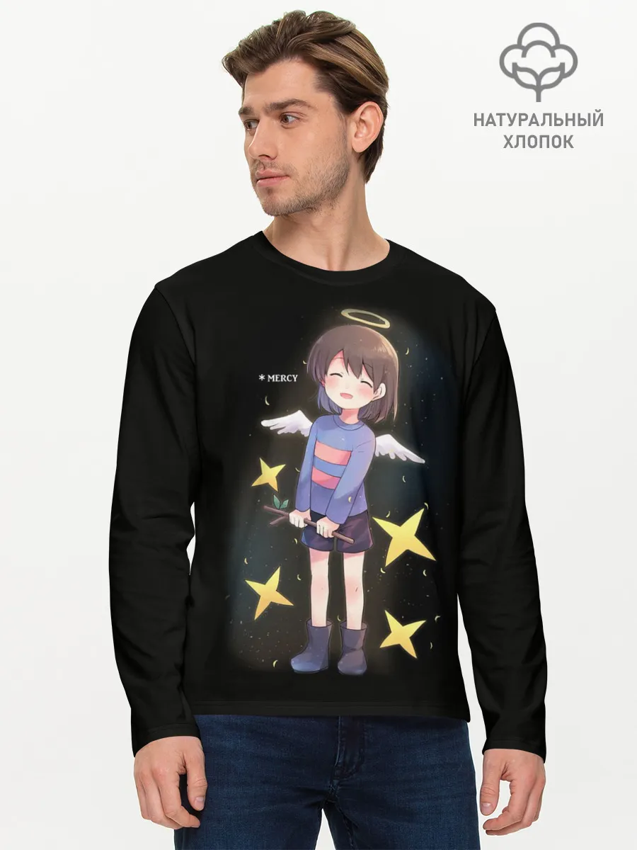 Мужской лонгслив базовый / UNDERTALE