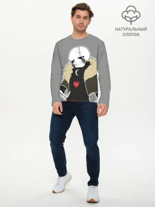 Мужской лонгслив базовый / UNDERTALE